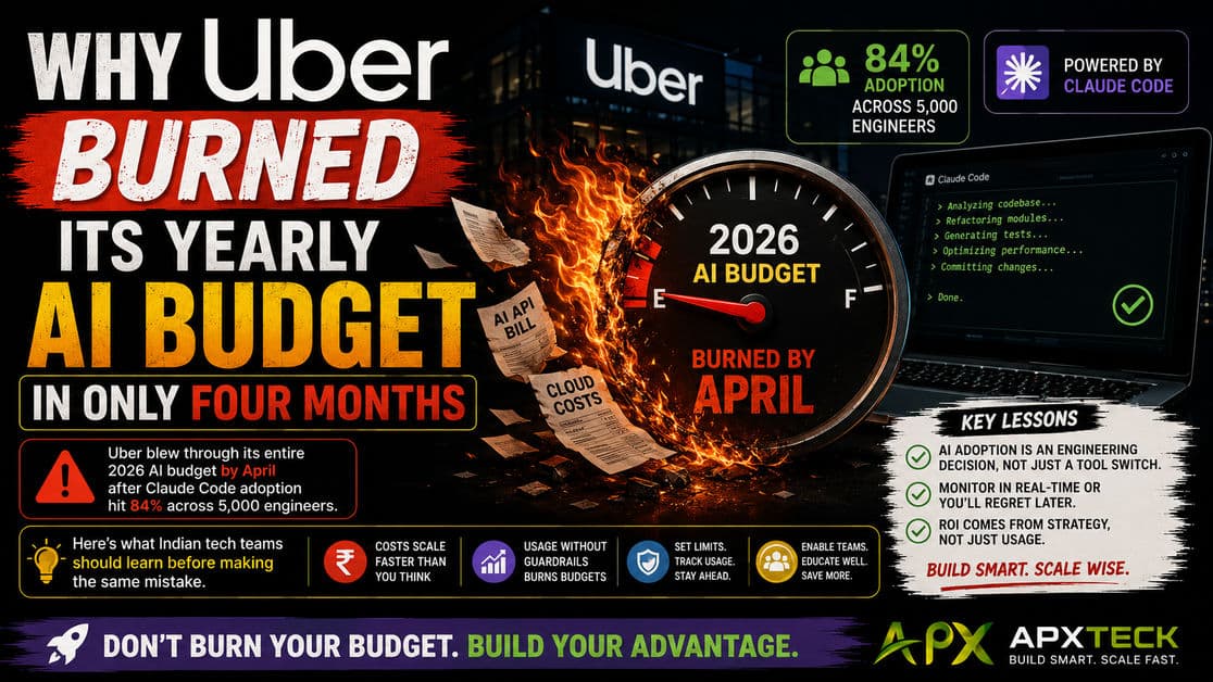 Why Uber Burned Its Yearly AI Budget in Only Four Months article hero image