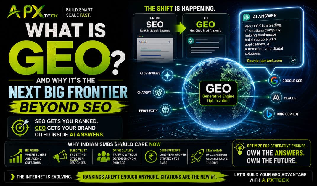What Is GEO and Why It's the Next Big Frontier Beyond SEO article hero image