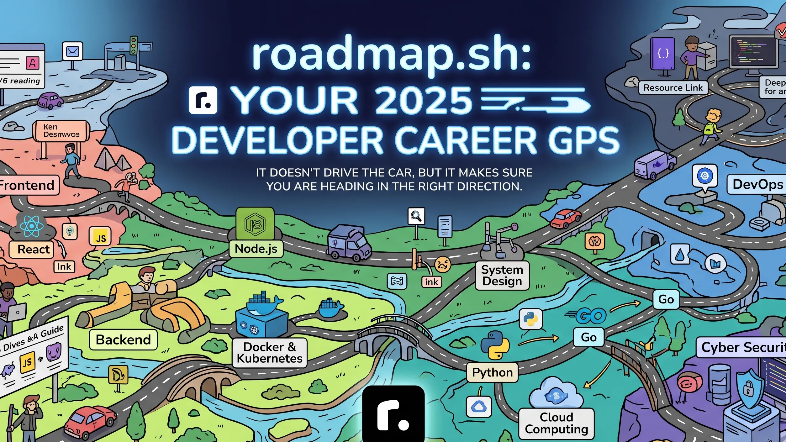 roadmap.sh vs Other Developer Learning Platforms: Which One Actually Gets You Hired? article hero image
