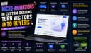 How Micro-Animations in Custom Designs Turn Visitors into Buyers
